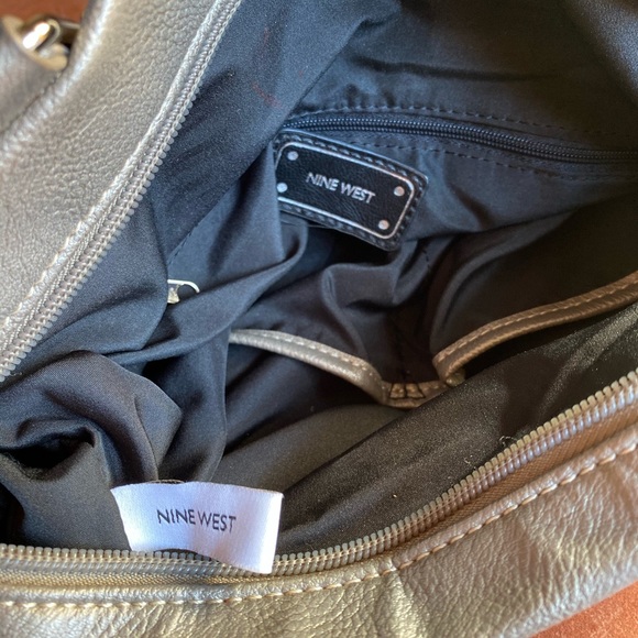 Nine West | silver metallic shoulder bag - Picture 10 of 15